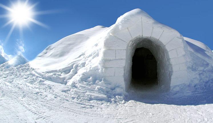 3 IGLOOs กระท่อมน้ำแข็งเอสกิโมในสวิตเซอร์แลนด์